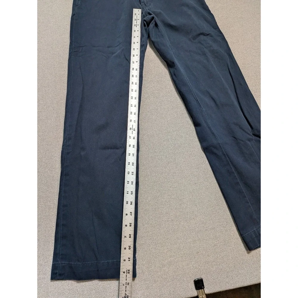 Polo Ralph Lauren Pants Men's 32x32 Navy Cotton Chino Classic Fit Pony Logo